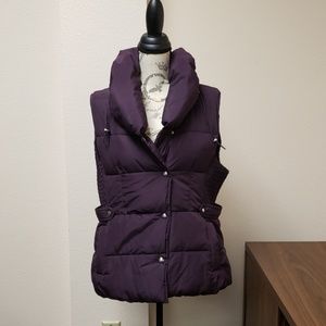 Marc New York Purple Puffer Vest